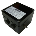 CE-TEK CEP Series Black Polyester Junction Box, IP66, IECEx, 120 x 122 x 90mm