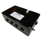 CE-TEK CEP Series Black Polyester Junction Box, IP66, IECEx, 160 x 90 x 260mm