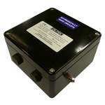 CE-TEK CEP Series Black Polyester Junction Box, IP66, 15 Terminals, ATEX, 160 x 160 x 90mm