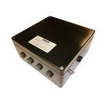 CE-TEK CEP Series Black Polyester Junction Box, IP66, IECEx, 250 x 120 x 255mm