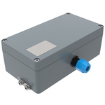 Rose Ex Aluminium Series Grey Aluminium Junction Box, IP66, 20 Terminals, ATEX, 220 x 120 x 80mm