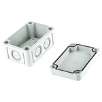 Spelsberg TK PC Series Grey Polycarbonate Junction Box, IP66, 94 x 65 x 57mm