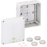 Gunther Spelsberg Polycarbonate Junction Box, IP65, 140 x 140 x 79mm
