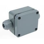 Bopla Euromas Polymas Series Polyamide Junction Box, IP65, 0, - Terminals, 58 x 64 x 34mm