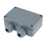 Bopla Euromas Polymas Series Polyamide Junction Box, IP65, 0, - Terminals, 98 x 64 x 34mm