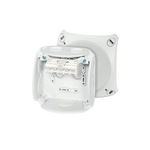 HENSEL DK Series Grey Polypropylene Terminal Box, IP66, 5 Terminals, 70 x 104 x 104mm
