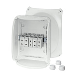 HENSEL DK Series Grey Polycarbonate Terminal Box, IP55, IP66, 5 Terminals, 122 x 295 x 225mm