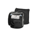 HENSEL KF Series Black Polycarbonate Terminal Box, IP66, IP67, IP69, 5 Terminals, 70 x 104 x 104mm