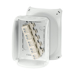 HENSEL KF Series Grey Polycarbonate Terminal Box, IP66, IP67, IP69, 5 Terminals, 92 x 210 x 155mm