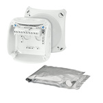 HENSEL WP Series Grey Polycarbonate Terminal Box, IP68, 5 Terminals, 70 x 104 x 104mm