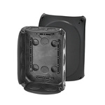 HENSEL DK Series Black Polypropylene Terminal Box, IP66, 0 Terminals, 77 x 180 x 130mm