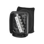 HENSEL KX Series Black Polycarbonate Terminal Box, IP66, 5 Terminals, 77 x 180 x 130mm