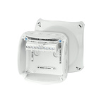 HENSEL KF Series Grey Polycarbonate Terminal Box, IP66, IP67, IP69, 5 Terminals, 77 x 130 x 130mm