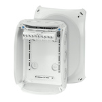 HENSEL KF Series Grey Polycarbonate Terminal Box, IP66, IP67, IP69, 5 Terminals, 77 x 130 x 130mm