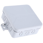 Spelsberg Q 12-L Series Grey Polypropylene Junction Box, IP20, 85 x 85 x 37mm