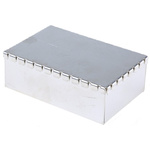 Perancea Tin Plated Steel PCB Enclosure, 25 x 50 x 75mm
