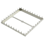 Wurth Elektronik Tin Plated Steel PCB Enclosure, 51 x 51 x 3mm