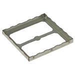 Wurth Elektronik Tin Plated Steel PCB Enclosure, 51 x 51 x 3mm