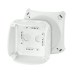 HENSEL ENYCASE DK Series Grey Polycarbonate Junction Box, 104 x 104 x 70mm