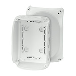 HENSEL ENYCASE DK Series Grey Polycarbonate Junction Box, 180 x 130 x 77mm