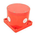 Moflash JB150 Series Red Junction Box, IP66, 10 Terminals, ATEX, IECEx, 150 x 150 x 120mm