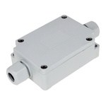 Takachi Electric Industrial TMC Series Grey Plastic Junction Box, IP65, 6 Terminals, 70 x 50 x 24mm