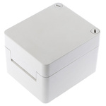 RS PRO Glass Reinforced Plastic Wall Box, IP66, 100 mm x 120 mm x 140mm