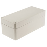 RS PRO Glass Reinforced Plastic Wall Box, IP66, 100 mm x 120 mm x 260mm