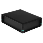 Phoenix Contact UCS 237-195-H-GD 9005 Polycarbonate PCB Enclosure, 206.8 x 164.8 x 14.3mm