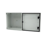 RS PRO Fibreglass Reinforced Polyester Wall Box, IP66, 400 mm x 400 mm x 200mm