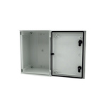 RS PRO Fibreglass Reinforced Polyester Wall Box, IP66, 400 mm x 300 mm x 200mm