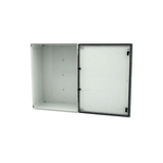 RS PRO Fibreglass Reinforced Polyester Wall Box, IP66, 800 mm x 600 mm x 300mm