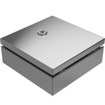 RS PRO 304 Stainless Steel Wall Box, IP66, IP69, 200 mm x 200 mm