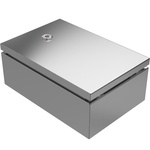 RS PRO 304 Stainless Steel Wall Box, IP66, IP69, 200 mm x 300 mm