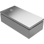 RS PRO 304 Stainless Steel Wall Box, IP66, IP69, 200 mm x 400 mm
