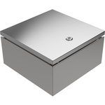 RS PRO 304 Stainless Steel Wall Box, IP66, IP69, 300 mm x 300 mm