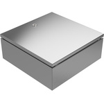 RS PRO 304 Stainless Steel Wall Box, IP66, IP69, 400 mm x 400 mm