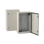 RS PRO Steel Wall Box, IP66, 600 mm x 400 mm x 300mm