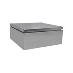 RS PRO 304 Stainless Steel Enclosure, IP66, 300 mm x 300 mm x 121mm