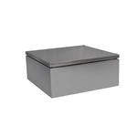 RS PRO 304 Stainless Steel Enclosure, IP66, 380 mm x 380 mm x 161mm