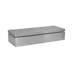 RS PRO 304 Stainless Steel Enclosure, IP66, 400 mm x 150 mm x 81mm