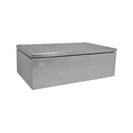 RS PRO 304 Stainless Steel Enclosure, IP66, 500 mm x 300 mm x 161mm