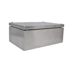 RS PRO 304 Stainless Steel Enclosure, IP66, 300 mm x 200 mm x 121mm