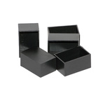 Black ABS Potting Box, 1.18 x 0.79 x 0.59mm
