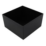 Black ABS Potting Box, 75x75x40mm