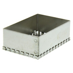 Perancea PLF Steel PCB Shielded Enclosure, 75 x 50 x 25mm