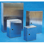 RS PRO 304 Stainless Steel Wall Box, IP66, 600 mm x 600 mm x 250mm