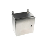 RS PRO 316 Stainless Steel Wall Box, IP69K, 300 mm x 300 mm x 200mm