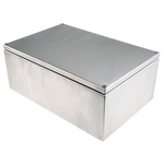 RS PRO 304 Stainless Steel Terminal Box, IP66, 300 mm x 200 mm x 120mm
