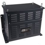 Block Blue Steel Power Supply Case, IP23, 230 x 420 x 365mm